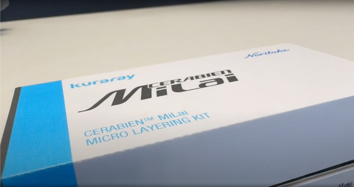 Finisarea fațetelor cu CERABIEN™ MiLai Lusters pe KATANA™ Zirconia YML
