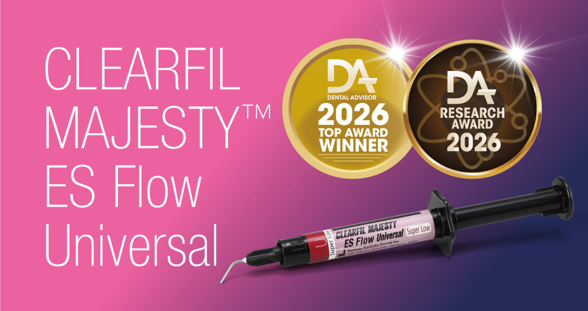 De ce CLEARFIL MAJESTY™ ES Flow Universal a primit cele mai prestigioase distincții?