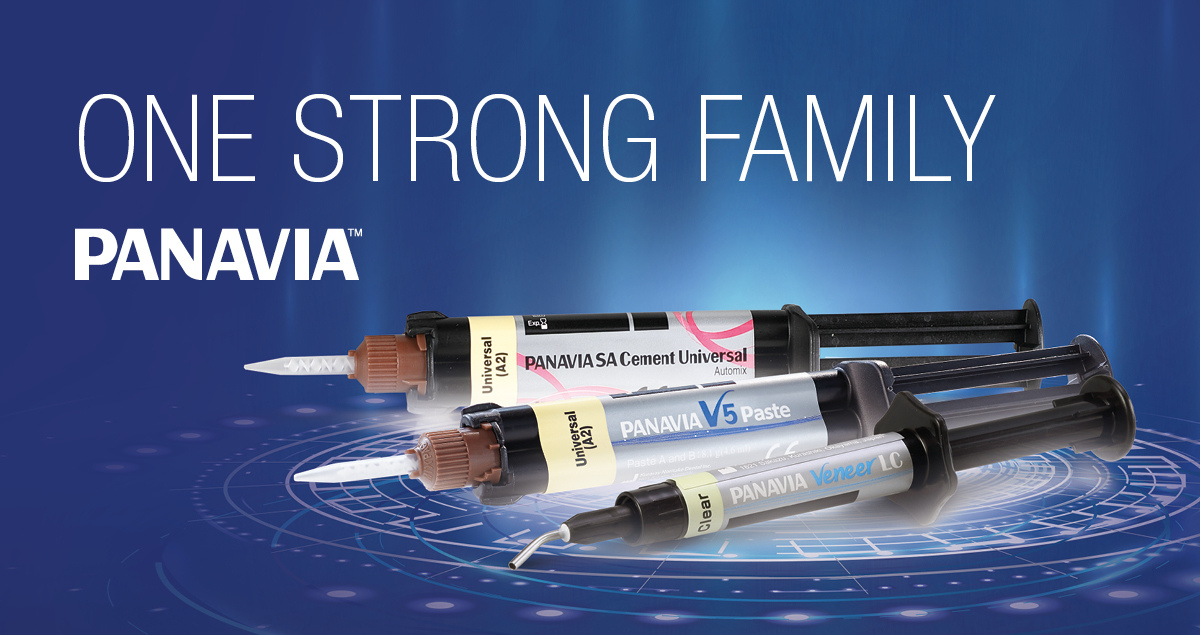 Familia PANAVIA™: Trei opțiuni, toate nevoile de cimentare acoperite