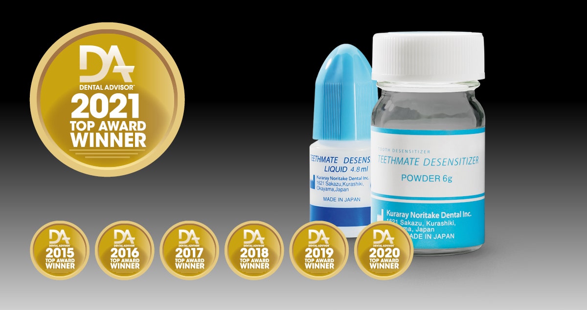 TEETHMATE™ DESENSITIZER wins Dental Advisor’s Top Product Award for the seventh time in a row