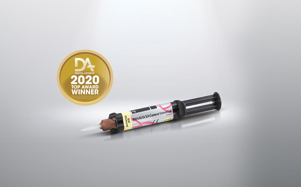 PANAVIA SA CEMENT UNIVERSAL awarded Top Award winner by Dental Advisor