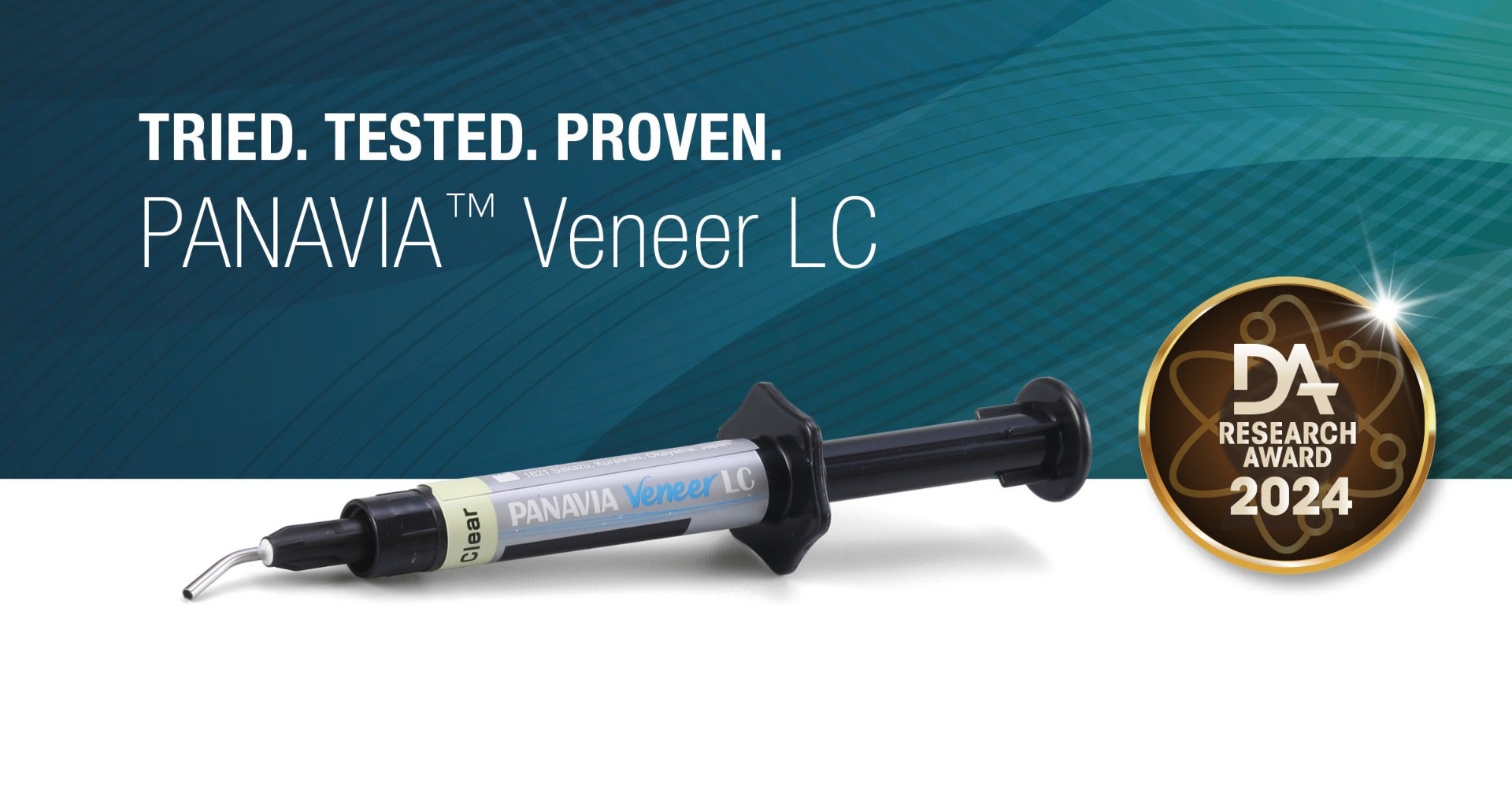 PANAVIA™ Veneer LC: cement for the most challenging esthetic conditions