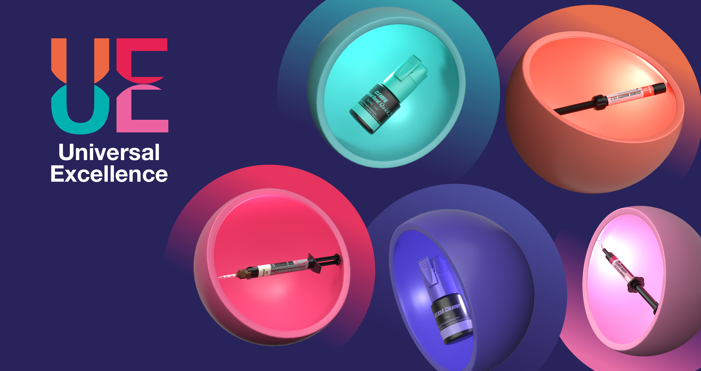 Universal Excellence: smart, streamlined solutions for modern restorative dentistry