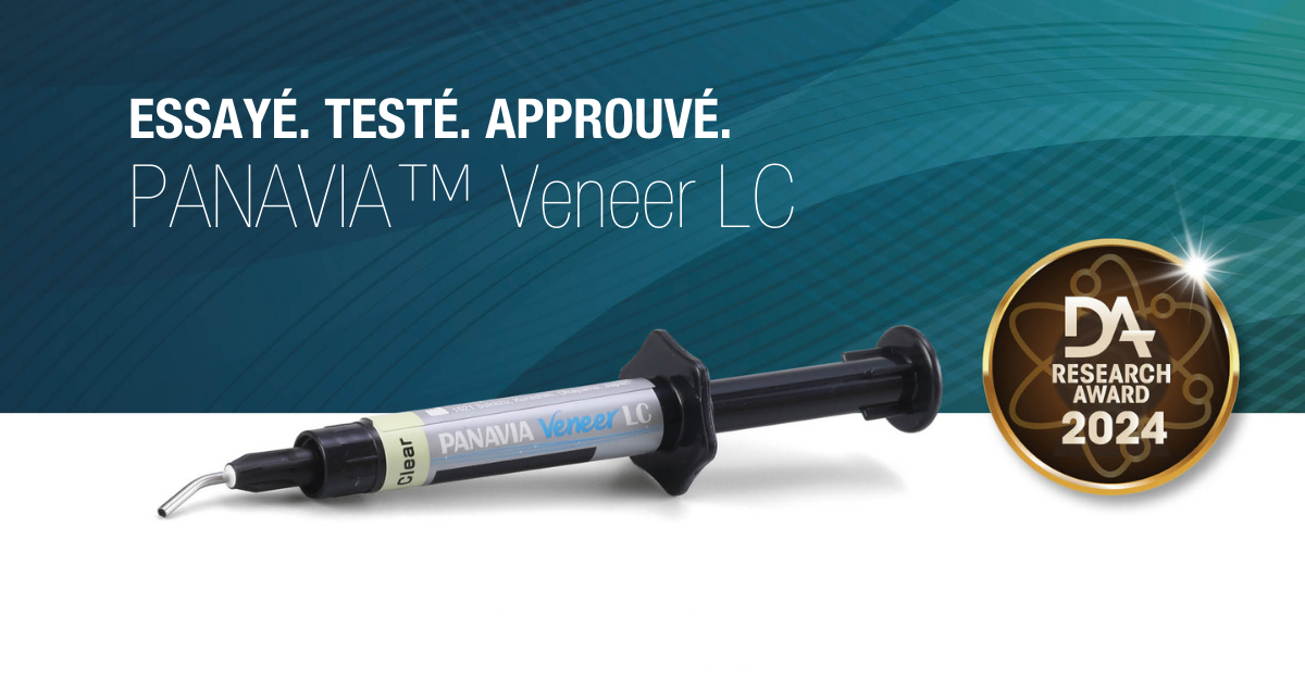 PANAVIA™ Veneer LC : colle pour les conditions esthétiques les plus difficiles. 