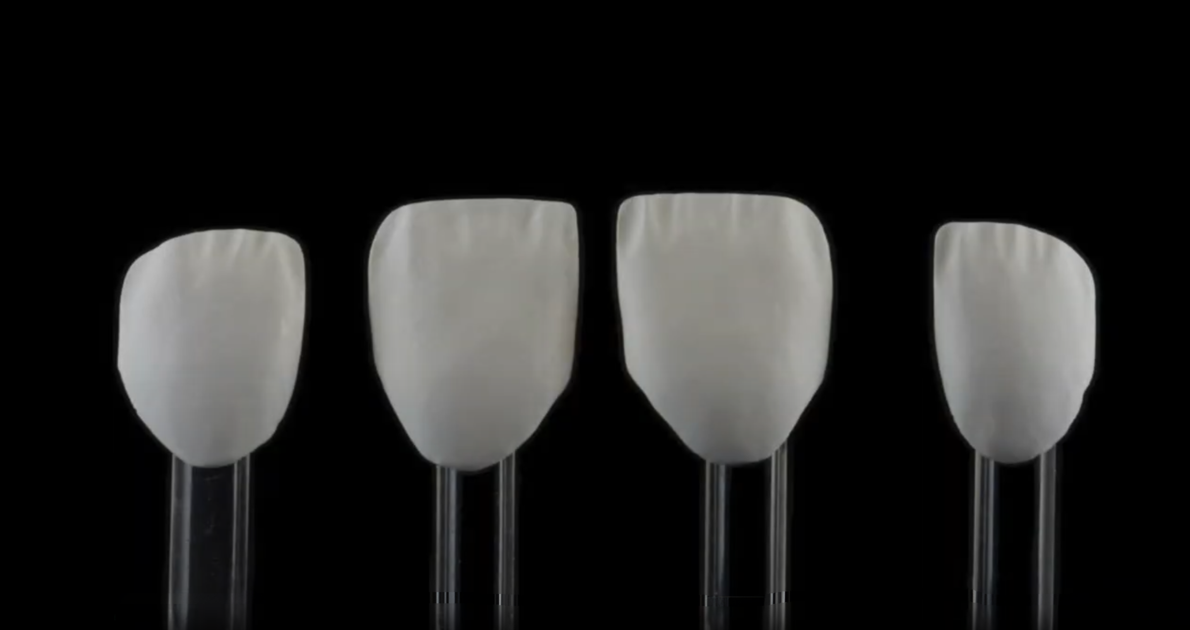 Veneer Characterization with CERABIEN™ MiLai Internal Stains on KATANA™ Zirconia YML