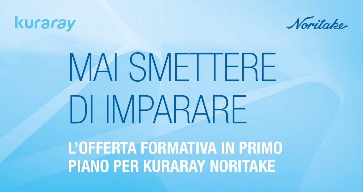 Mai smettere di imparare - l’offerta formativa in primo piano per Kuraray Noritake 