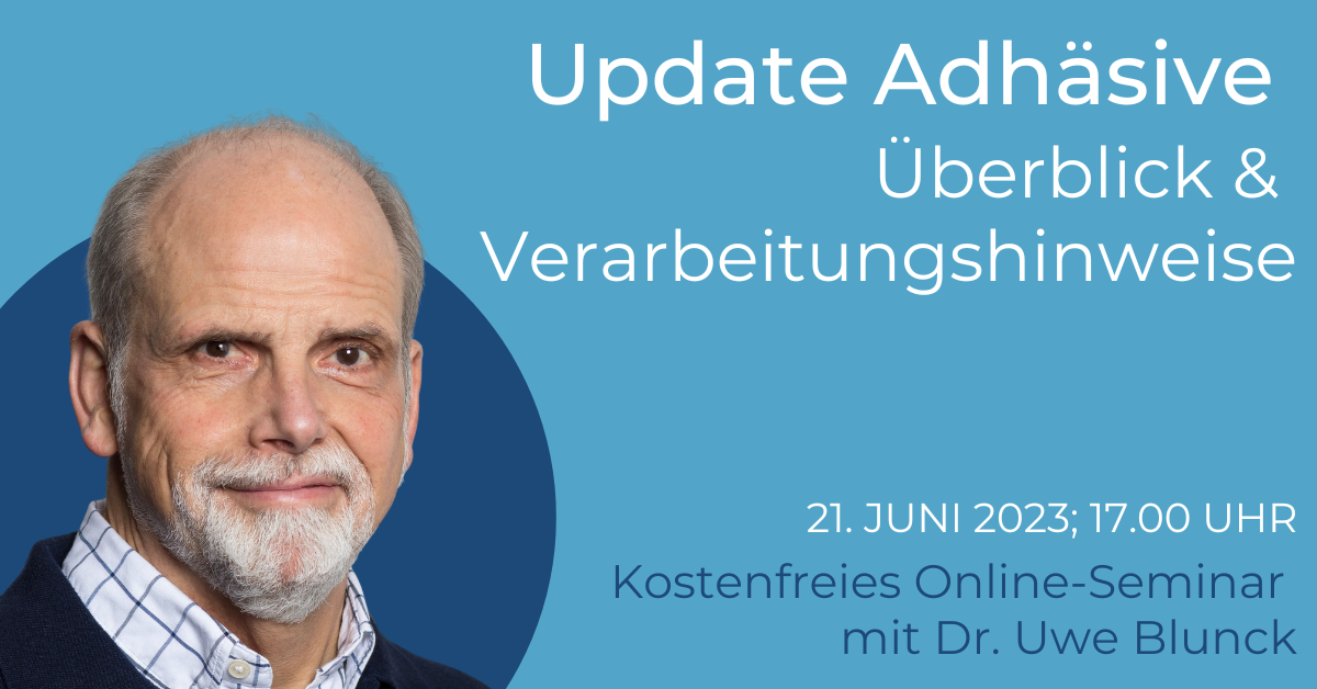 Kostenfreies Online-Seminar zur adhäsiven Zahnmedizin mit Dr. Uwe Blunck