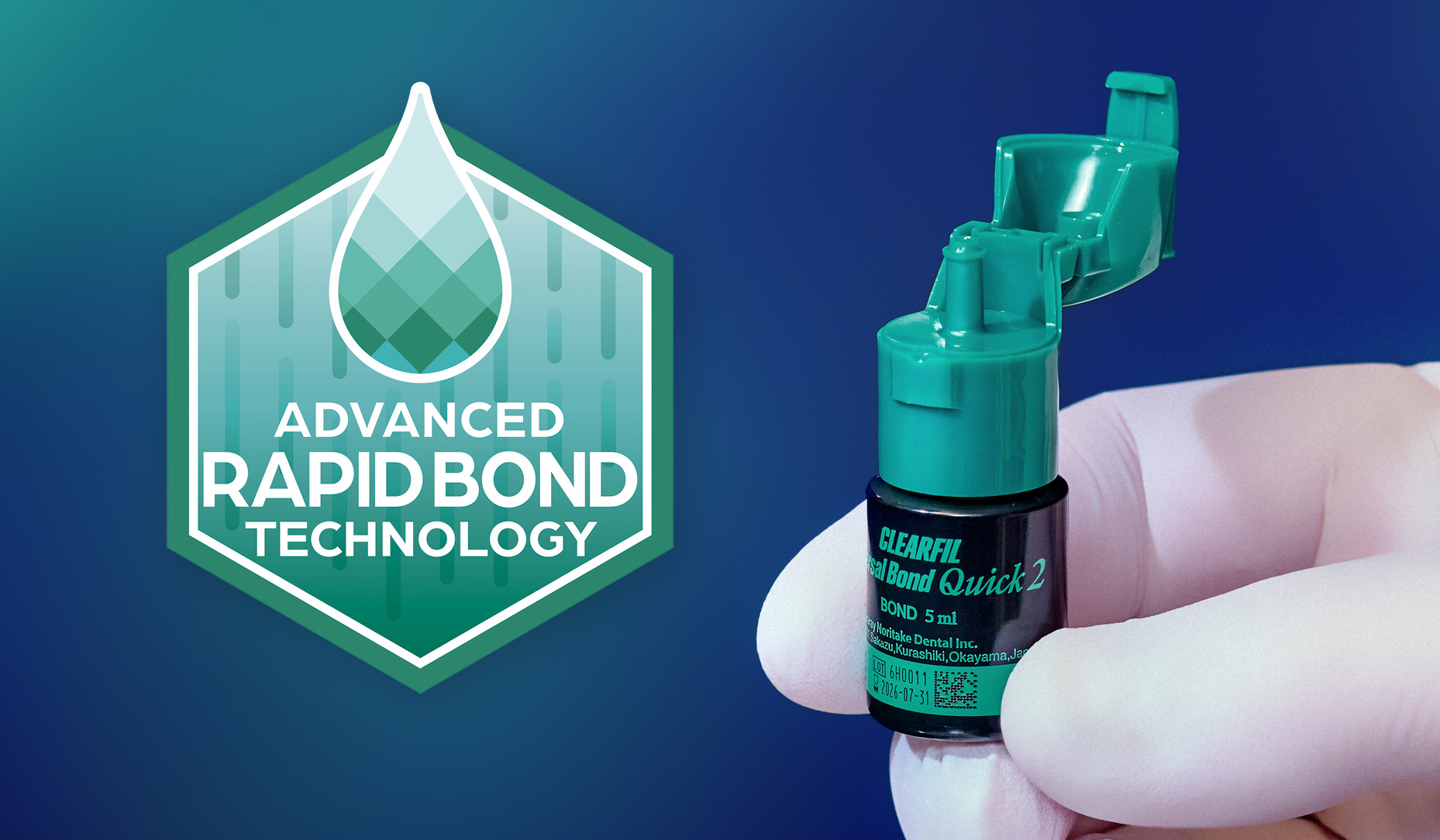 CLEARFIL™ Universal Bond Quick 2 : l'adhésif tout en un