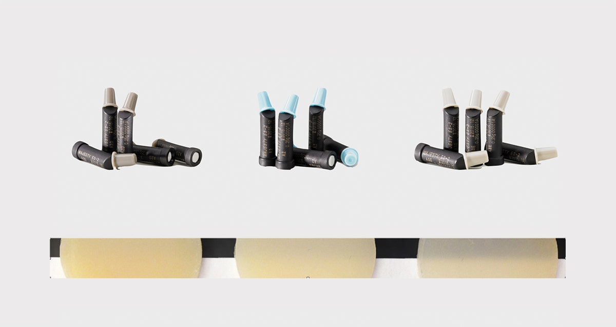 CLEARFIL MAJESTY™ ES-2 - The 3 opacities