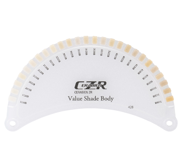 Color Guide 428 CZR Value Shade Body