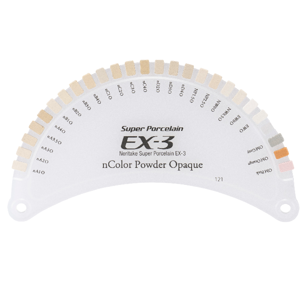 Color Guide 121 EX-3 N-Color Powder Opaque