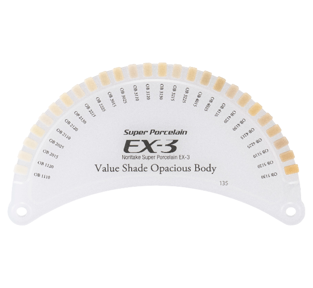 Color Guide 135 EX-3 Value Shade Opacious Body