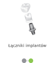 Łączniki implantów