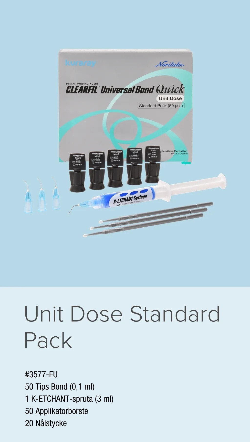 Unit Dose Standard Pack