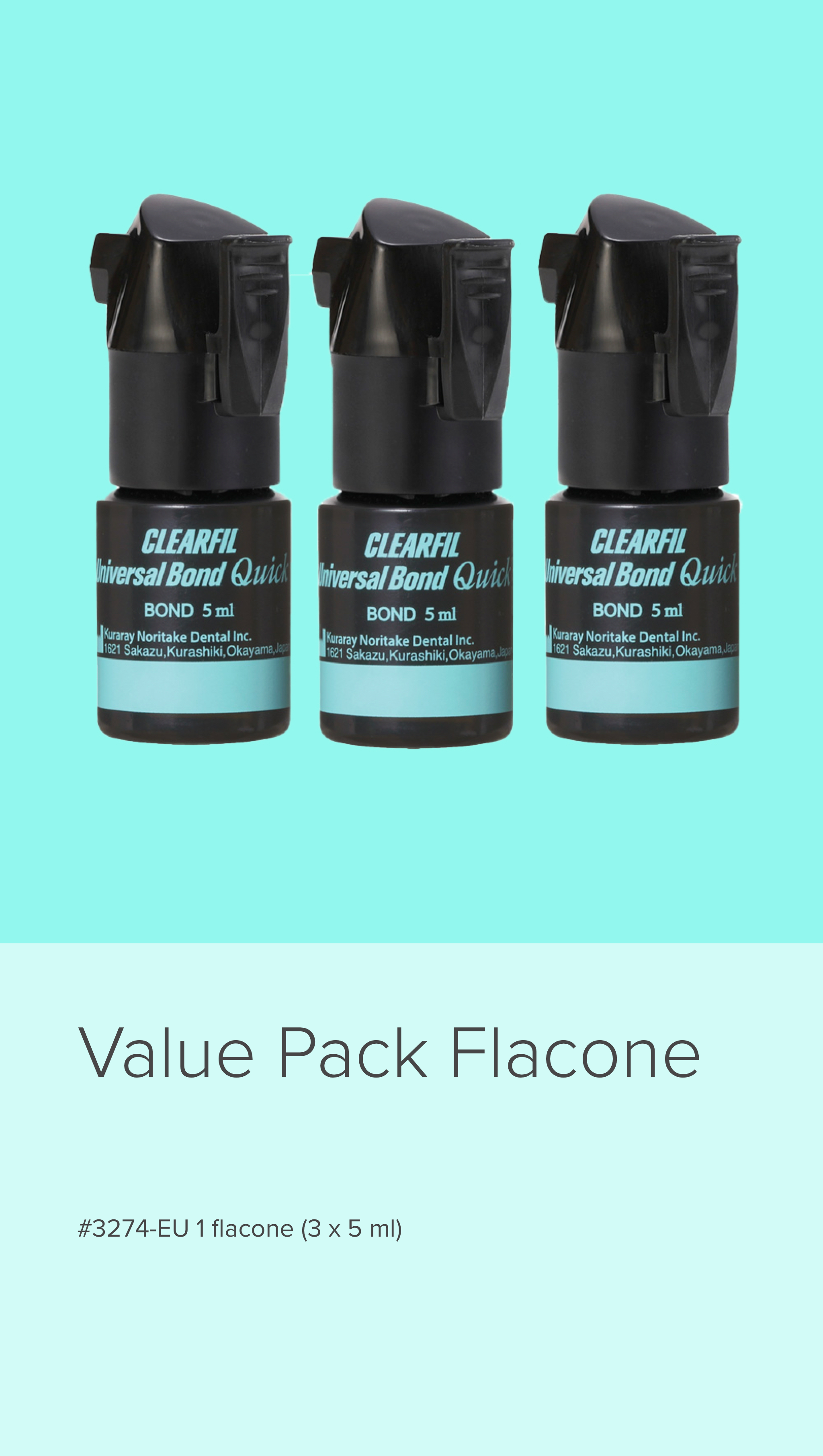 Value Pack Flacone
