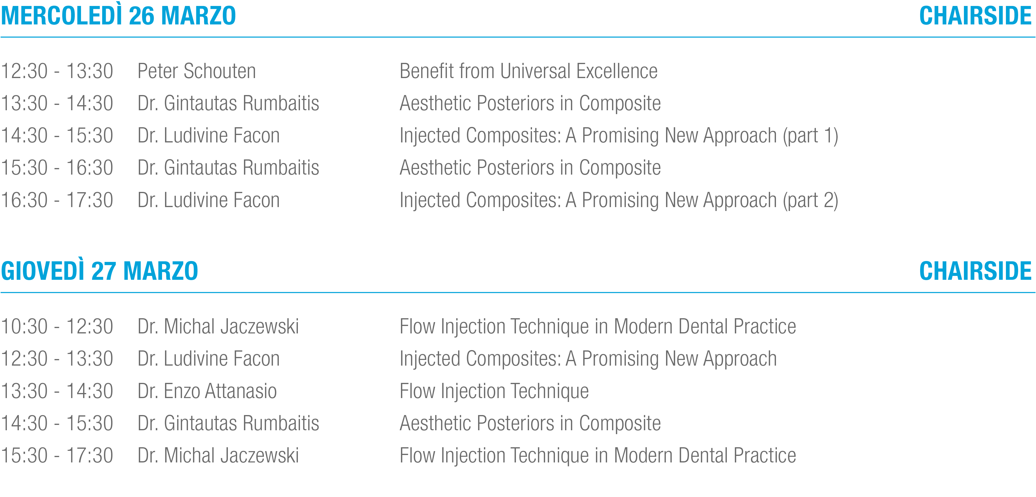 Our programme deel 2a