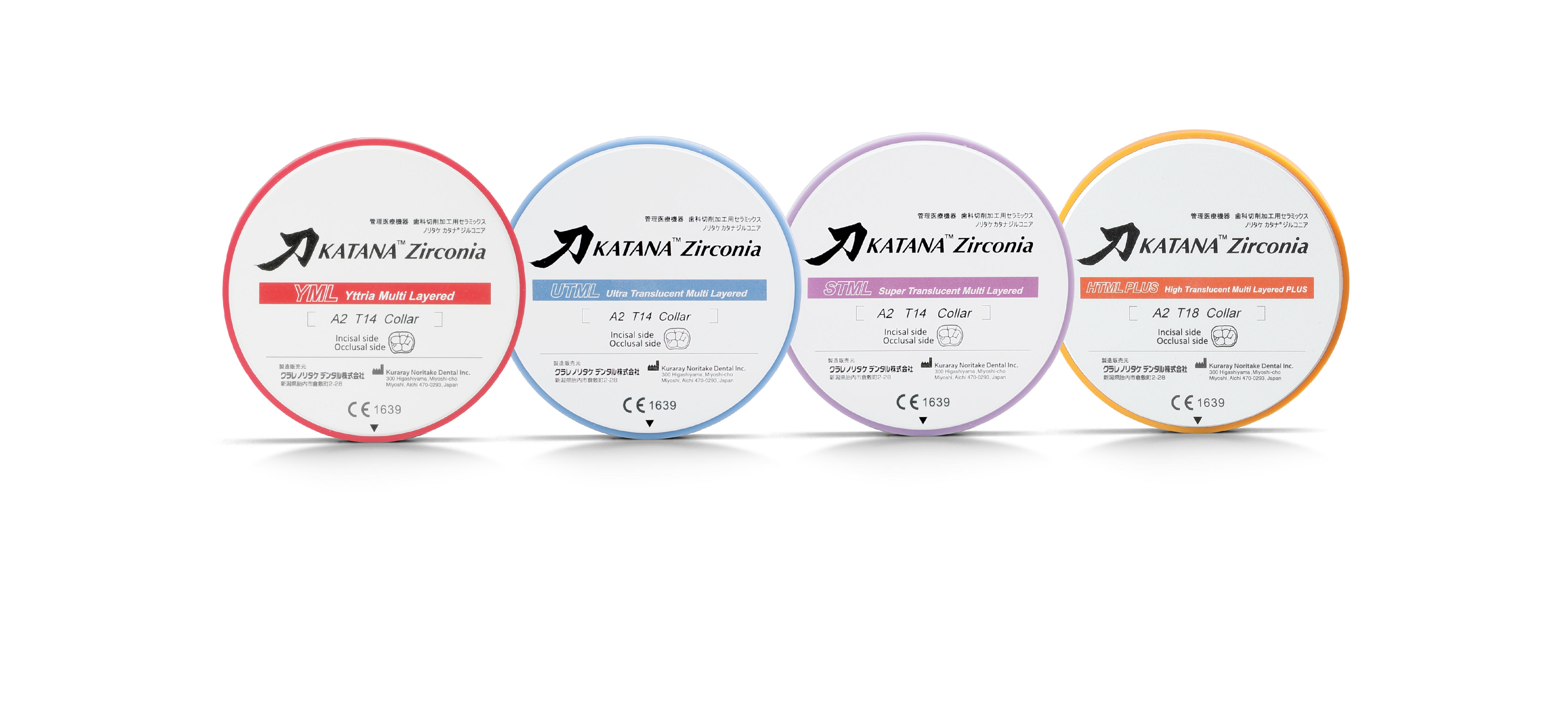 Zirconia disc family